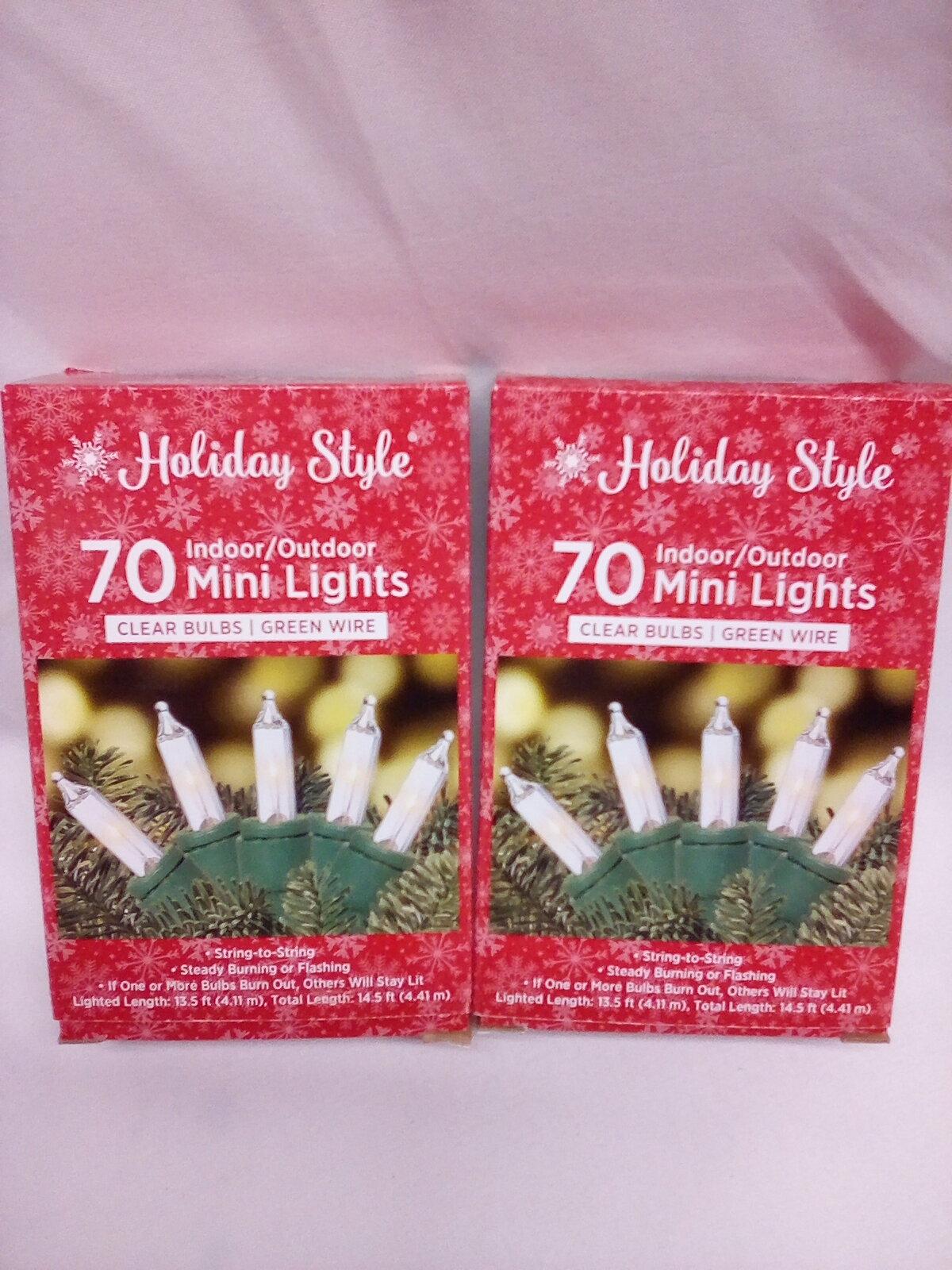 Mini Lights 70 count x2