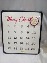 Hearth & Hand Christmas Countdown w/ Magnet