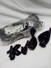 Black Balloons, Various sizes, count unknown
