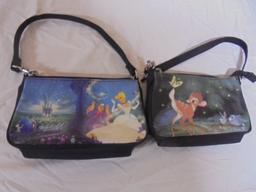 2 Disney Cinderella & Bambi Purses