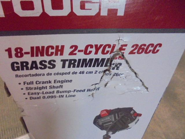 Brand New Hyper Tough 18in/26cc 2 Cycle Gas Powered Trimmer