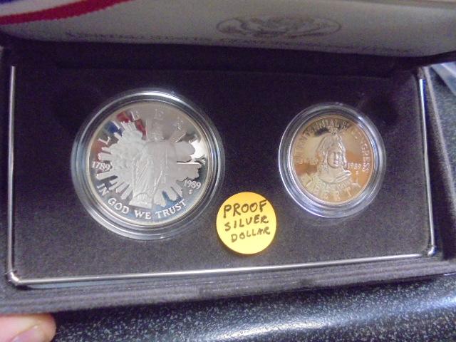 1989 United States Congressional Coin Set