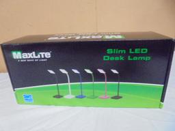 Maxlite Black Slim LED Desk Lamp