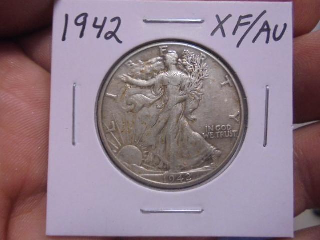 1942 Silver Walking Liberty Half Dollar