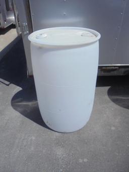 55 Gallon Plastic Rain Barrel