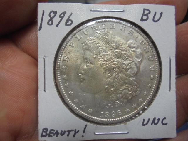 1896 Morgan Silver Dollar