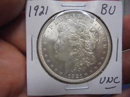 1921 Morgan Silver Dollar