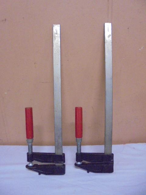 Set of 16in Wood Bar Clamps