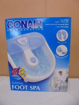 Conair Bubbling Foot Spa