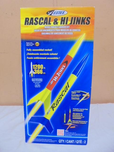 Estes Rascal & High Jinks Model Rocket Launch Set