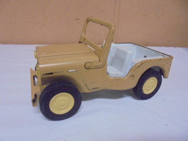 Vintage Tonka Pressed Steel Jeep