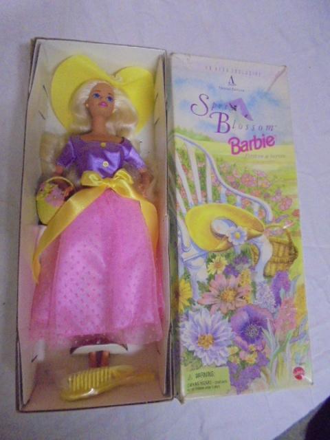 Spring Blossom Barbie Dol