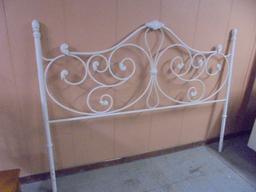 Ornate Iron King Size Headboard