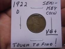 1922 D Mint Lincoln Wheat Cent