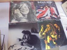 Group of 15 LP Rock Albums