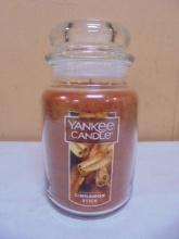 Brand New Yankee Candle Cinnamon Stick Jar Candle