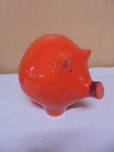 Vintage Pottery Piggy Bank