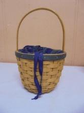 2004 Longaberger Collectors Club Basket w/ Liner