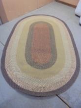 Large Area Braided Rug