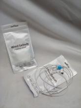 2 Pairs of Lightening Plug (iPhone) Earbuds