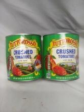 Tuttorossa Crushed Tomatoes with basil, 2 28oz cans