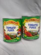 Tuttorossa Tomato Puree, 2 28oz cans