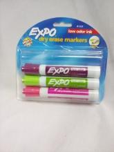 Expo Dry Erase Markers x3