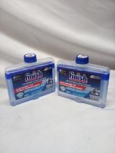 2 Finish 8.45FlOz Dishwasher Hygienic Cleaners