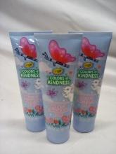 Set of 3 Crayola Bath Fingerpaint Soap- Spring Floral Bouquet