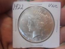 1922 Silver Peace Dollar