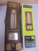 Vintage Sprinfield Aspen Indoor-Outdoor Thermometer & Wind Chill Meter