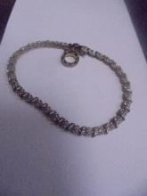 Ladies 7in Sterling Silver Bracelet