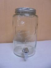 Lancaster Glass Beverage Dispenser