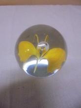 Beautiful Art Glass Paperweight