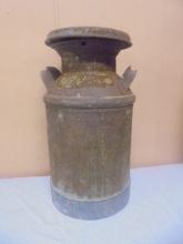 Antique Steel Milk Can