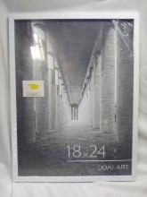 White 18”x24” DOAI Art Poster/Photo Frame