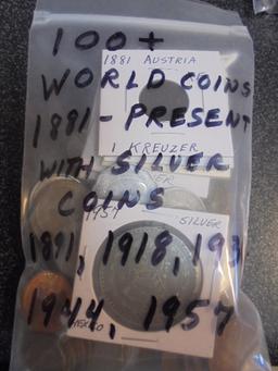 100+ Foreign Coin