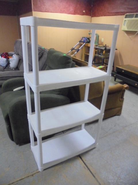 4 High Resin Storage Shelf