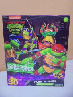 Teenage Mutant Ninja Turtles 500pc Prime 3D Puzzle