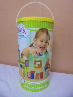 Spark 150pc Wooden Blocks Set