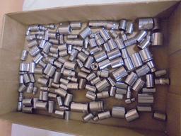 Large Group of Assorted 1/4-3/8 and 1/2 Inch Drive Sockets