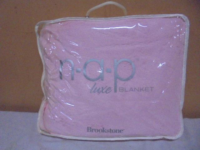 Brookstone N-A-P Luxe Blanket