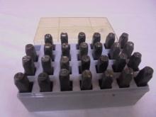 Set of 27 Letter Punhes