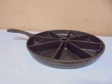 Cast Iron Craccker Barrel Corn Bread Pan
