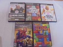 Group of 5 Playstation Games