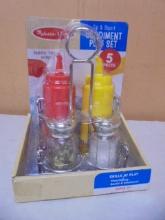 Melissa & Doug Tip & Squirt 5pc Condiment Play Set