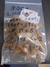 300+ Lincoln Wheat Cents