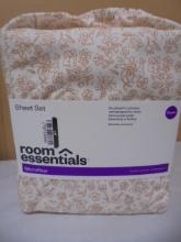 Room Essentials Microfiber Queen Size Sheet Set