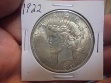 1922 Silver Peace Dollar