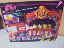 Retro Arcade Electric Arcade Duck Shooting Gallery Game